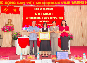Hội nghị Ban Chấp hành Đảng bộ xã Tân Lợi lần thứ Chín thông qua nhiều nội dung quan trọng