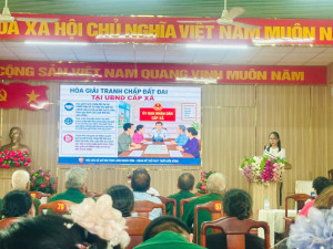 HỘI NGHỊ TẬP HUẤN KỸ NĂNG HÒA GIẢI Ở CƠ SỞ VÀ TUYÊN TRUYỀN PHỔ BIẾN PHÁP LUẬT CHO CÁN BỘ, ĐOÀN VIÊN, HỘI VIÊN VÀ NHÂN DÂN NĂM 2026