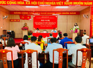 XÃ TÂN LỢI SƠ KẾT CÔNG TÁC DÂN VẬN VÀ HOẠT ĐỘNG BAN CÔNG TÁC 35 XÃ 6 THÁNG ĐẦU NĂM 2026