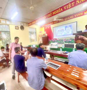 TRUNG TÂM PHỤC VỤ HÀNH CHÍNH CÔNG XÃ TÂN LỢI TỔ CHỨC CHƯƠNG TRÌNH "THỨ BẢY VỀ VỚI NHÂN DÂN" TẠI ẤP SUỐI DA