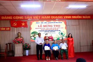 XÃ TÂN LỢI TỔ CHỨC LỄ MỪNG THỌ NGƯỜI CAO TUỔI NĂM 2026