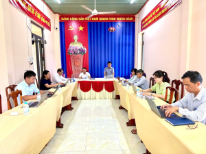 HĐND xã Tân Lợi tổ chức họp liên tịch thống nhất nội dung, chương trình Kỳ họp thứ Hai