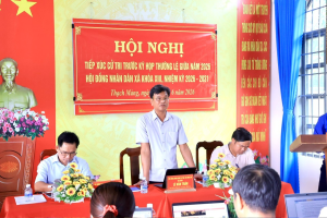 XÃ TÂN LỢI TỔ CHỨC HỘI NGHỊ TIẾP XÚC CỬ TRI TRƯỚC KỲ HỌP THƯỜNG LỆ GIỮA NĂM 2026 HĐND XÃ KHÓA XIII, NHIỆM KỲ 2026 -2031