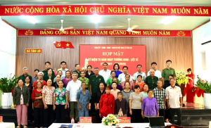 UBND xã Tân Lợi tổ chức Họp mặt kỷ niệm 79 năm Ngày Thương binh - Liệt sĩ (27/7/1947 - 27/7/2026)