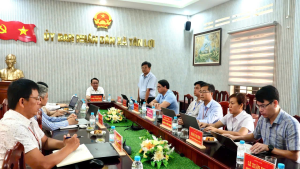 ĐẢNG ỦY XÃ TÂN LỢI LÀM VIỆC VỚI ĐẢNG ỦY UBND XÃ VỀ TÌNH HÌNH THỰC HIỆN NHIỆM VỤ 9 THÁNG ĐẦU NĂM 2026