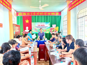 XÃ TÂN LỢI TỔ CHỨC 05 LỚP TẬP HUẤN CHUYỂN GIAO TIẾN BỘ KỸ...