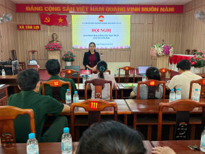 MẶT TRẬN XÃ TÂN LỢI TỔ CHỨC HỘI NGHỊ GIAO BAN CÔNG TÁC MẶT TRẬN QUÝ III NĂM 2026