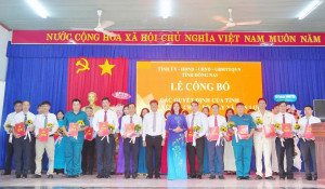 Tân Lợi sức bật từ chính quyền địa phương 2 cấp
