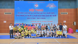 Xã Tân Phú Tưng Bừng Tổ Chức Hội Thao Chào Mừng 43 Năm Ngày Nhà Giáo Việt Nam (20/11)