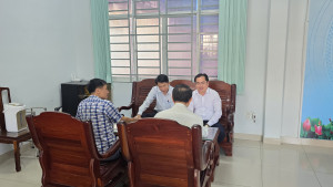 Xã Tân Phú: Thực hiện mô hình “Buổi sáng với nhân dân”