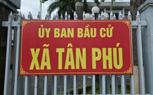 THÔNG BÁO  Thời gian, địa điểm nhận hồ sơ ứng cử  Đại biểu Hội đồng nhân dân xã Tân Phú khóa II, nhiệm kỳ 2026-2031