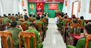 Công an xã Tân Phú: Đơn vị dẫn đầu phong trào thi đua “Vì an ninh Tổ quốc” năm 2025