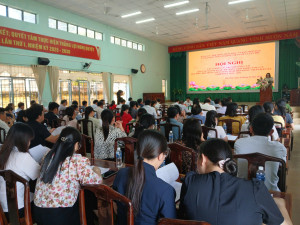 HỘI NGHỊ LẤY Ý KIẾN CỬ TRI NƠI CÔNG TÁC ĐỐI VỚI NGƯỜI ĐƯỢC GIỚI THIỆU ỨNG CỬ ĐẠI BIỂU HỘI ĐỒNG NHÂN DÂN XÃ NHIỆM KỲ 2026 - 2031