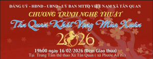Chương trình nghệ thuật đêm giao thừa Mừng Đảng Quang Vinh...