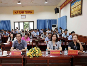 XÃ TÂN QUAN TỔ CHỨC TRỰC TUYẾN HỌC TẬP, QUÁN TRIỆT NGHỊ QUYẾT HỘI NGHỊ LẦN THỨ BA BAN CHẤP HÀNH TRUNG ƯƠNG ĐẢNG KHÓA XIV