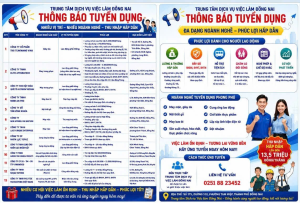 Phòng Văn hóa – Xã hội xã Tân Quan gửi thông tin tuyển dụng lao động Tháng 8/2026