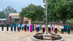 LỄ CHÀO CỜ ĐẦU TIÊN SAU SẮP XẾP, ĐIỀU CHỈNH, ĐỔI TÊN CÁC  ẤP TẠI XÃ TÂN QUAN NĂM 2026