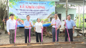 TÂN QUAN KHỞI CÔNG SỬA CHỮA 4 CĂN NHÀ CHO HỘ KHÓ KHĂN