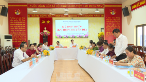 TÂN QUAN TỔ CHỨC KỲ HỌP THỨ 6 HĐND XÃ KHÓA XIII, NHIỆM KỲ 2026 - 2031.