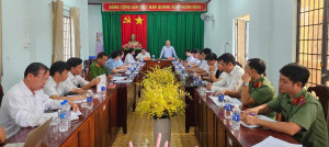 Đoàn công tác Tỉnh Đồng Nai làm việc với UBND xã Tân Tiến