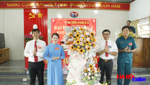 Đại hội Chi bộ Quân sự xã Tân Tiến lần thứ I, nhiệm kỳ 2025–2030.