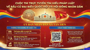 cuộc thi trực tuyến tìm hiểu pháp luật vè bầu cử Quốc hội và hội đồng nhân dân các cấp nhiệm kyf 2026 2031
