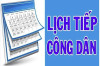 LỊCH TIẾP CÔNG CỦA LÃNH ĐẠO HĐND VÀ ĐẠI BIỂU HĐND PHƯỜNG TÂN TRIỀU 6 THÁNG CUỐI NĂM 2026
