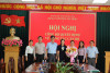 HỘI NGHỊ CÔNG BỐ QUYẾT ĐỊNH VỀ CÔNG TÁC CÁN BỘ