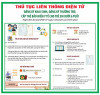 Thủ tục liên thông điện tử: Đăng ký khai sinh, đăng ký thường trú, cấp thẻ BHYT cho trẻ em dưới 6 tuổi