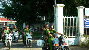 Xã Thanh Sơn ra quân cao điểm tấn công, trấn áp tội phạm