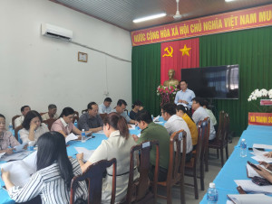 Triển khai kế hoạch tổ chức Tuần lễ văn hóa “Thanh Sơn chào xuân mới”