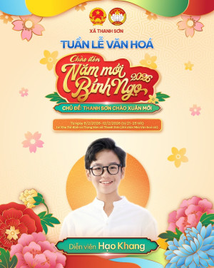 Banner diễn viên Hạo Khang – gương mặt diễn viên trẻ
