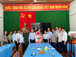 LÃNH ĐẠO SỞ NÔNG NGHIỆP VÀ MÔI TRƯỜNG THĂM, CHÚC TẾT XÃ THANH SƠN NHÂN DỊP XUÂN BÍNH NGỌ 2026