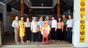ĐOÀN LÃNH ĐẠO XÃ THANH SƠN THĂM, CHÚC MỪNG CÁC CƠ SỞ TÔN GIÁO, TÍN NGƯỠNG NHÂN DỊP TẾT NGUYÊN ĐÁN BÍNH NGỌ 2026