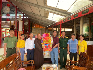 THĂM, CHÚC TẾT CÁC CƠ SỞ TÔN GIÁO