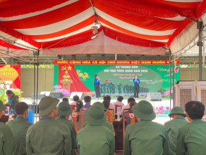 Thanh Sơn khai mạc Hội trại Tòng quân năm 2026