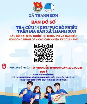 TRIỂN KHAI BẢN ĐỒ SỐ TRA CỨU KHU VỰC BỎ PHIẾU PHỤC VỤ CỬ TRI