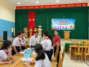 HỌC SINH TRƯỜNG THCS THANH SƠN ĐẠT GIẢI NHẤT HỘI THI SÁNG TẠO THANH THIẾU NIÊN, NHI ĐỒNG CỤM 08 NĂM 2026