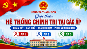UBND XÃ THANH SƠN GIỚI THIỆU HỆ THỐNG CHÍNH TRỊ TẠI CÁC ẤP