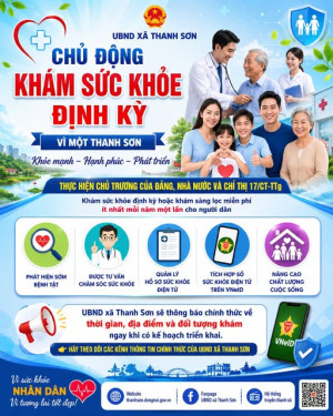 CHỦ ĐỘNG KHÁM SỨC KHỎE ĐỊNH KỲ – VÌ SỨC KHỎE NHÂN DÂN