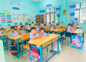Xã Thanh Sơn (TP Đồng Nai): Học sinh nô nức tựu trường, sẵn sàng cho năm học mới