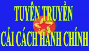 tuyên truyền cải ácch hành chính