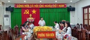 Thanh tra tỉnh Đồng Nai hướng dẫn công tác tiếp công dân và giải quyết khiếu nại, tố cáo tại UBND phường Trấn Biên