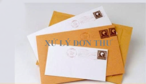 XU LY DON THU