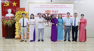 THIỆN HƯNG: HỌP MẶT KỶ NIỆM NGÀY TRUYỀN THỐNG CÁC CƠ QUAN CHUYÊN TRÁCH THAM MƯU, GIÚP VIỆC ĐẢNG ỦY