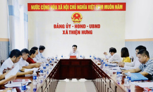Thiện Hưng: hội nghị liên lịch trước kỳ họp thứ 4 HĐND xã khóa XII, nhiệm kỳ 2021–2026
