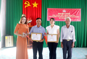 Ấp 4 Tổ chức Ngày hội Đại đoàn kết toàn dân tộc năm 2025