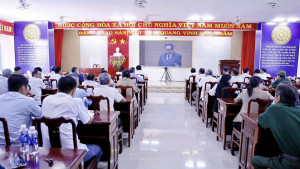 Thiện Hưng: Dự Hội nghị trực tuyến toàn quốc quán triệt Chỉ thị của Bộ Chính trị triển khai công tác bầu cử