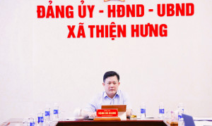Thiện Hưng: họp tổ công tác đột phá phát triển khoa học, công nghệ, đổi mới sáng tạo và chuyển đổi số