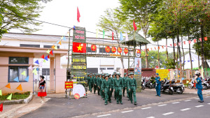 Tự nguyện viết đơn nhập ngũ – Khát vọng cống hiến của chàng sinh viên năm 3